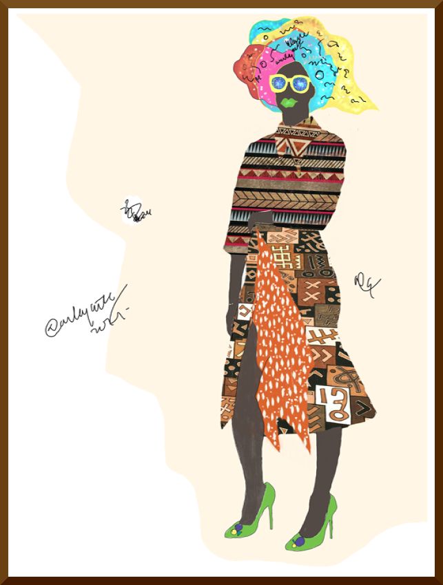 Art Prints collection, artwork by Dr Claire Ogah